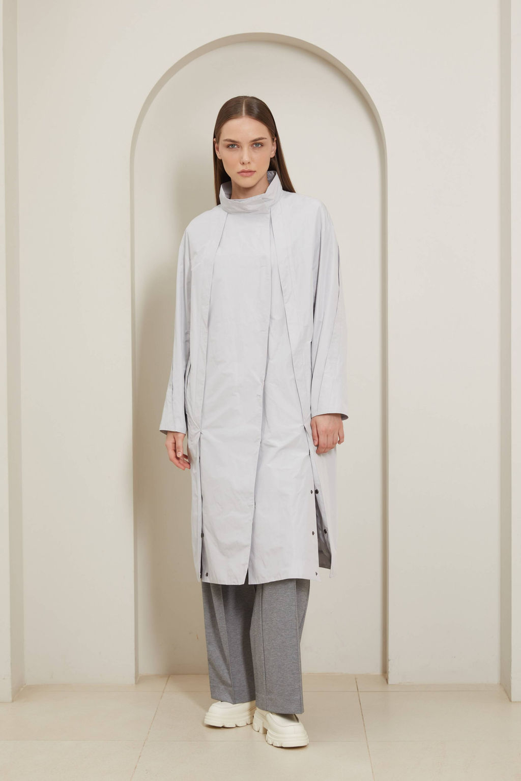 Плащ женский арт. 293S - Ultramarine фото 3