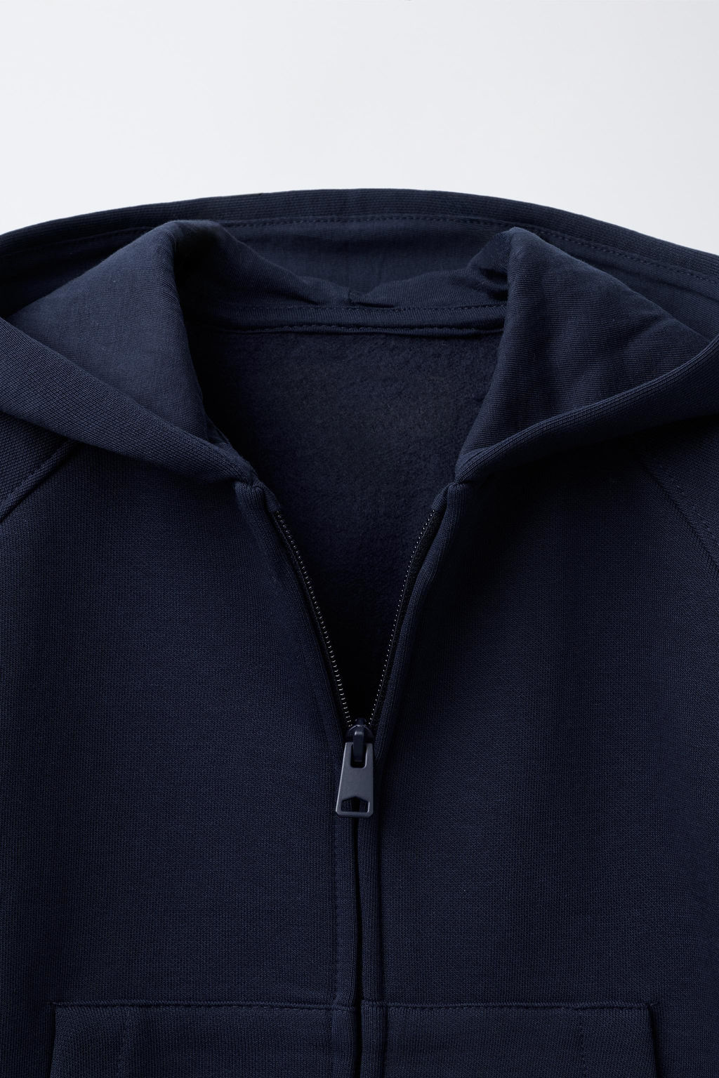 BASIC ZIP-UP SWEATSHIRT - Zara фото 3