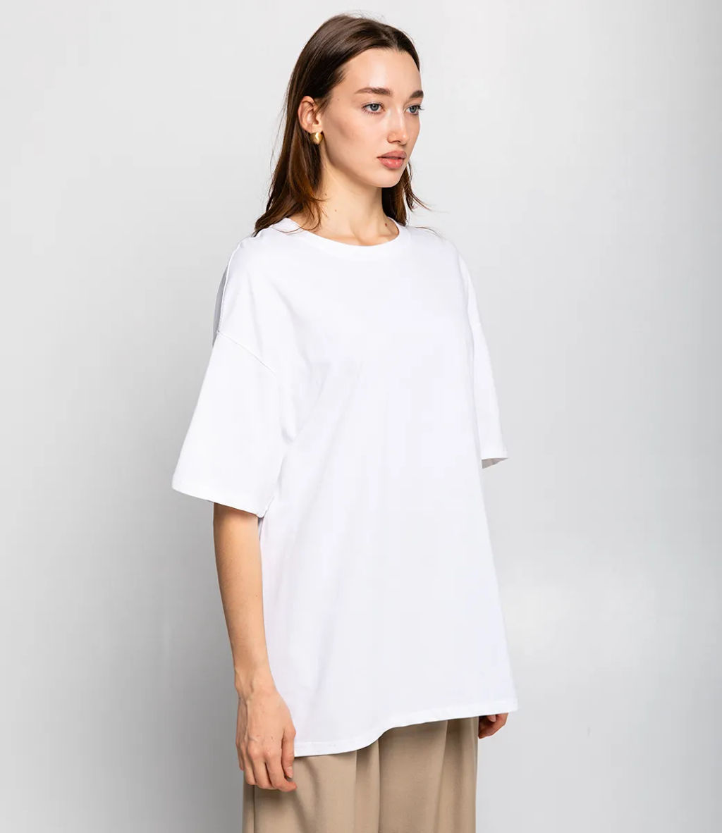 Футболка #КТ67-3, белый