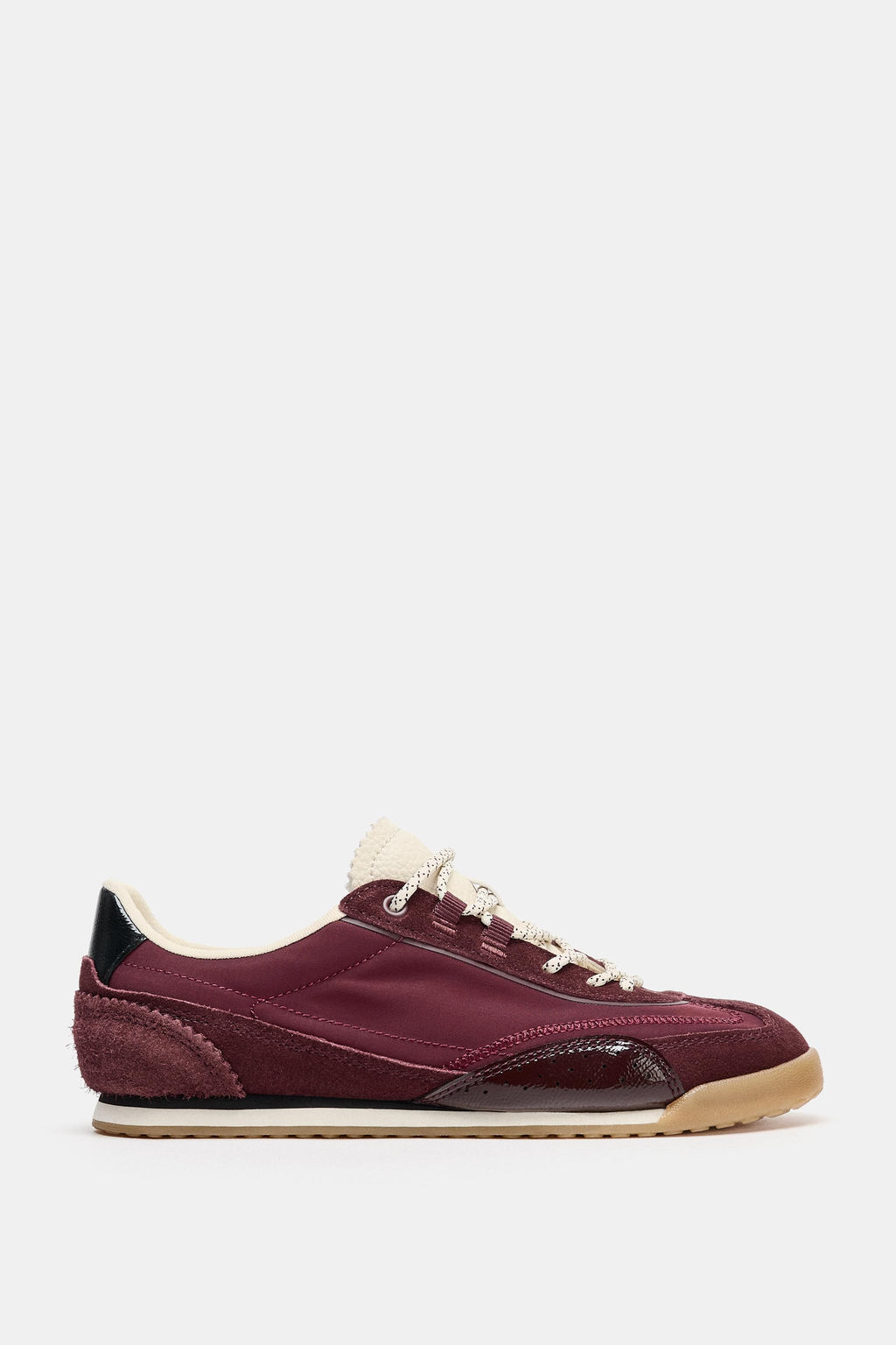 DEPORTIVA CONTRASTE / Rojo Burgundy