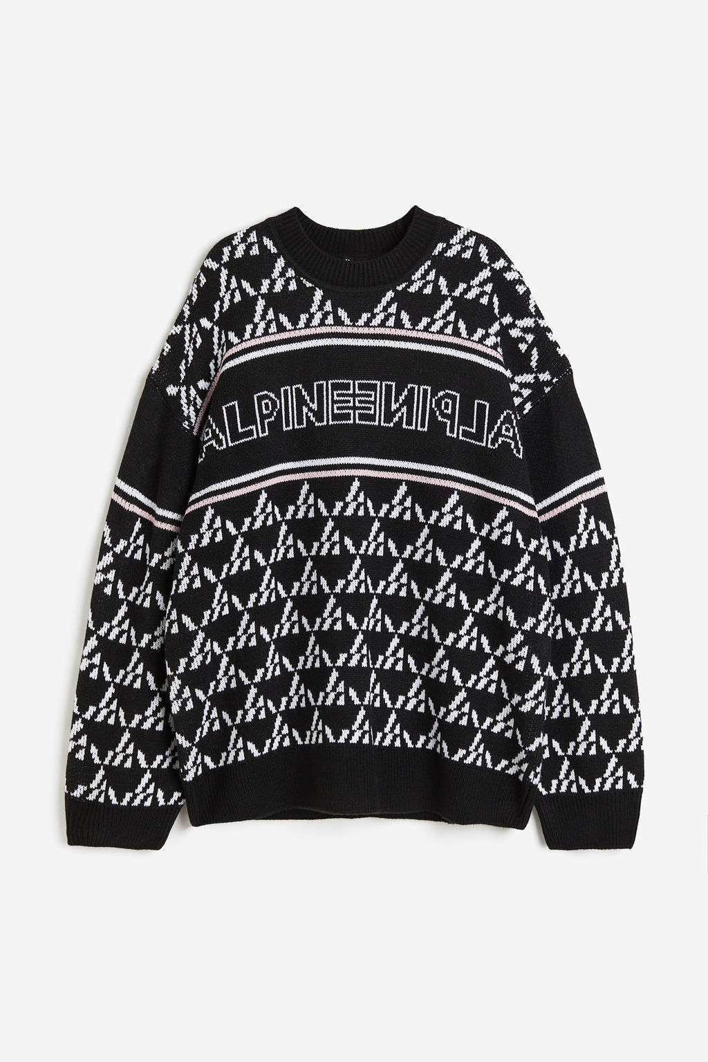 Jersey oversize en punto jacquard - H&m фото 3