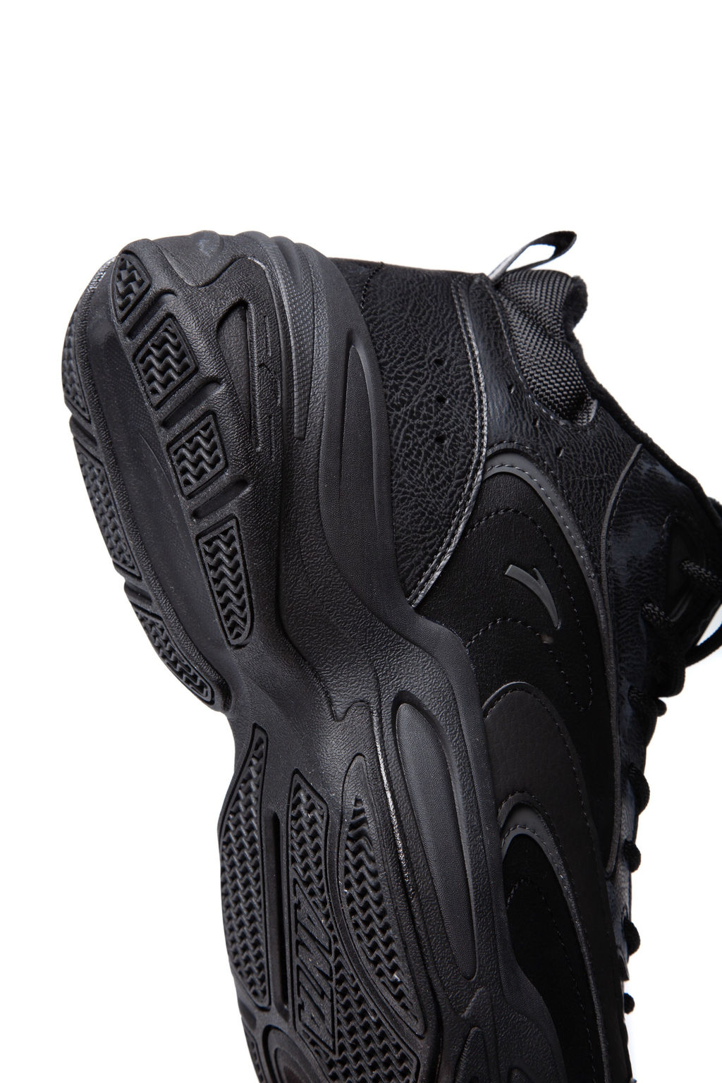 Кроссовки повседневные утепленные Черный/Серый