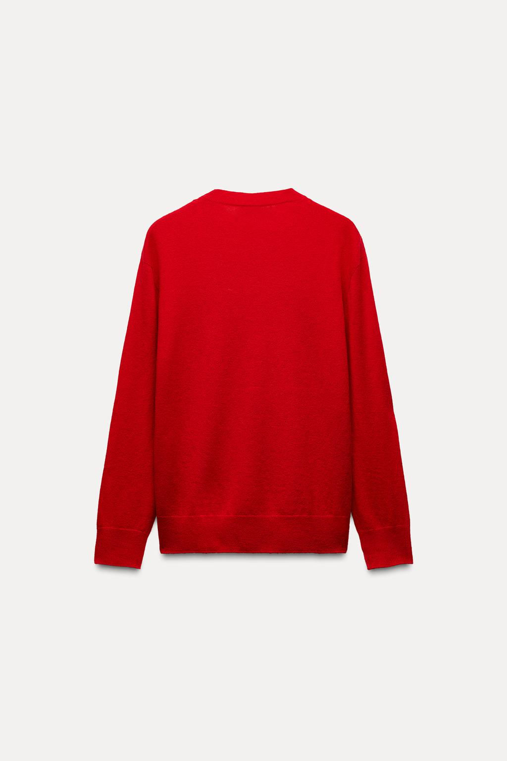EXTRA SOFT 100% WOOL SWEATER - Zara фото 5