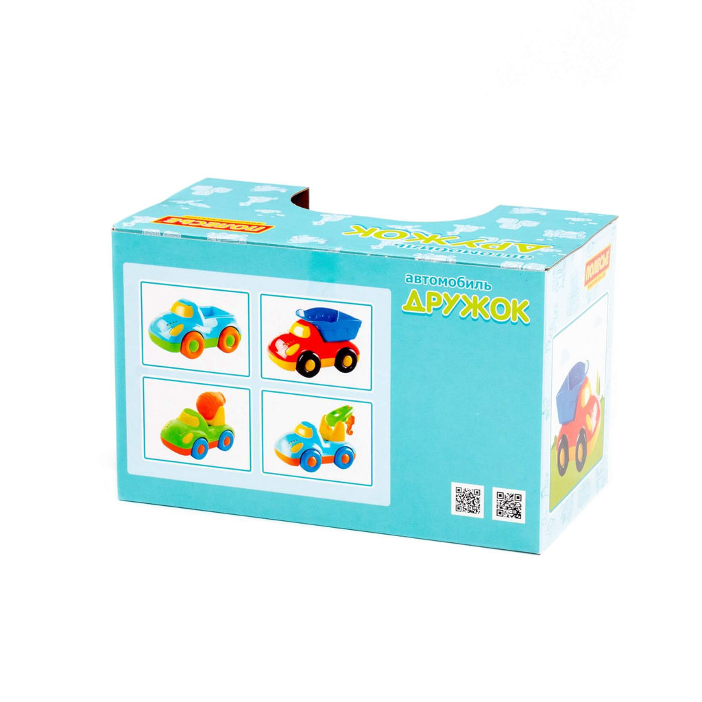 Дружок, автомобиль-эвакуатор (в коробке) - Полесье фото 12