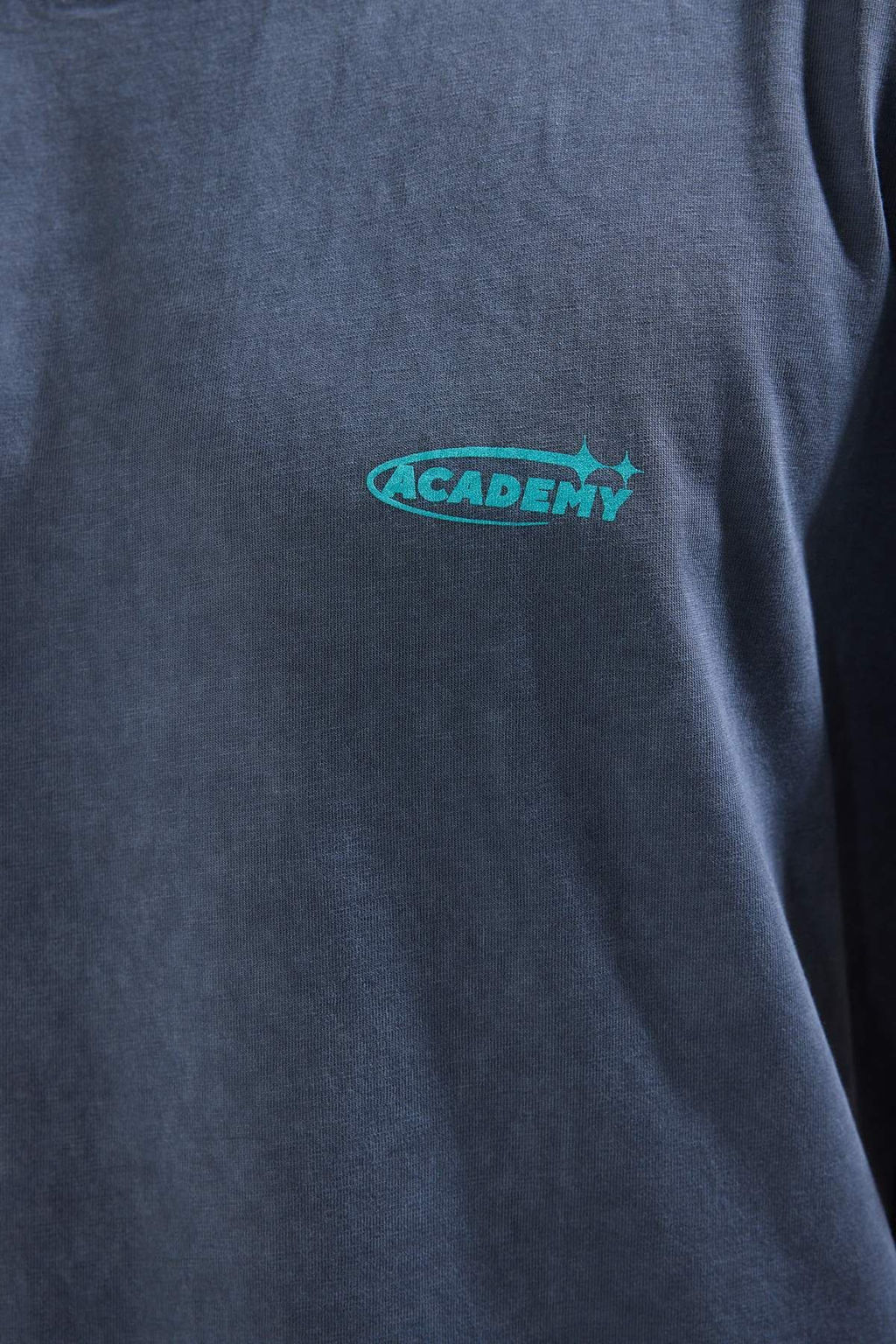 Trendyolmilla Man Yesil Oversize/Genis Kesim Eskitme/Soluk Efekt Galaksi Bask?l? T-Shirt TMNSS25TS00076  фото 13