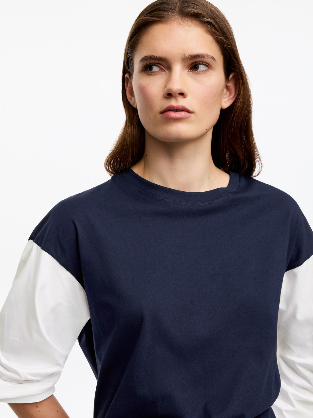 Camiseta de manga larga relaxed fit - H&m фото 10