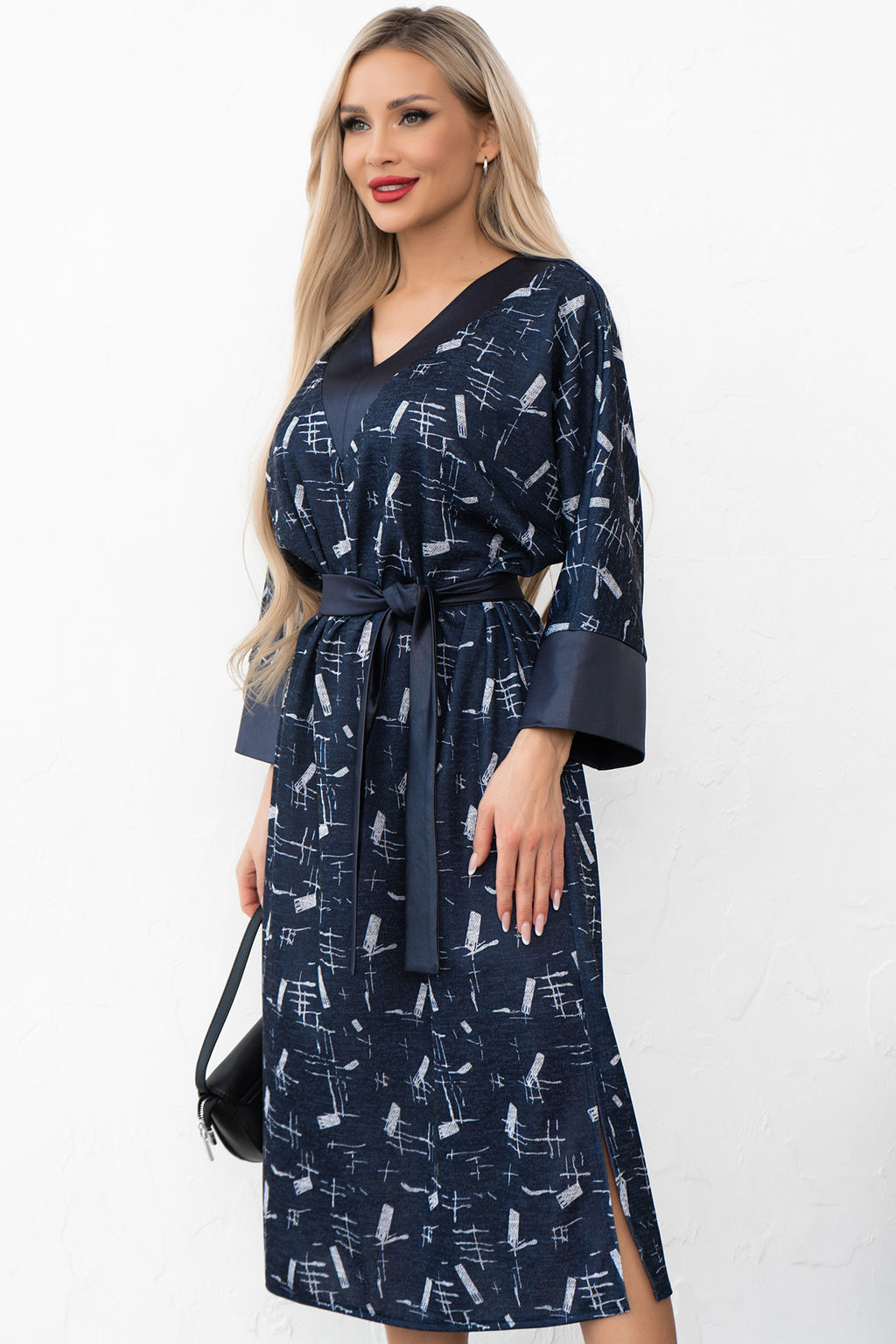 Платье Леди (синий) Р11-2013/2 - Николь фото 3