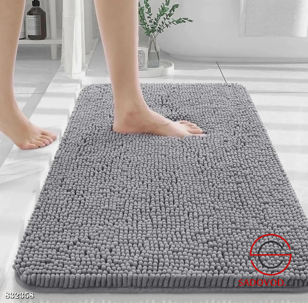 Коврик для ванной плюшевый