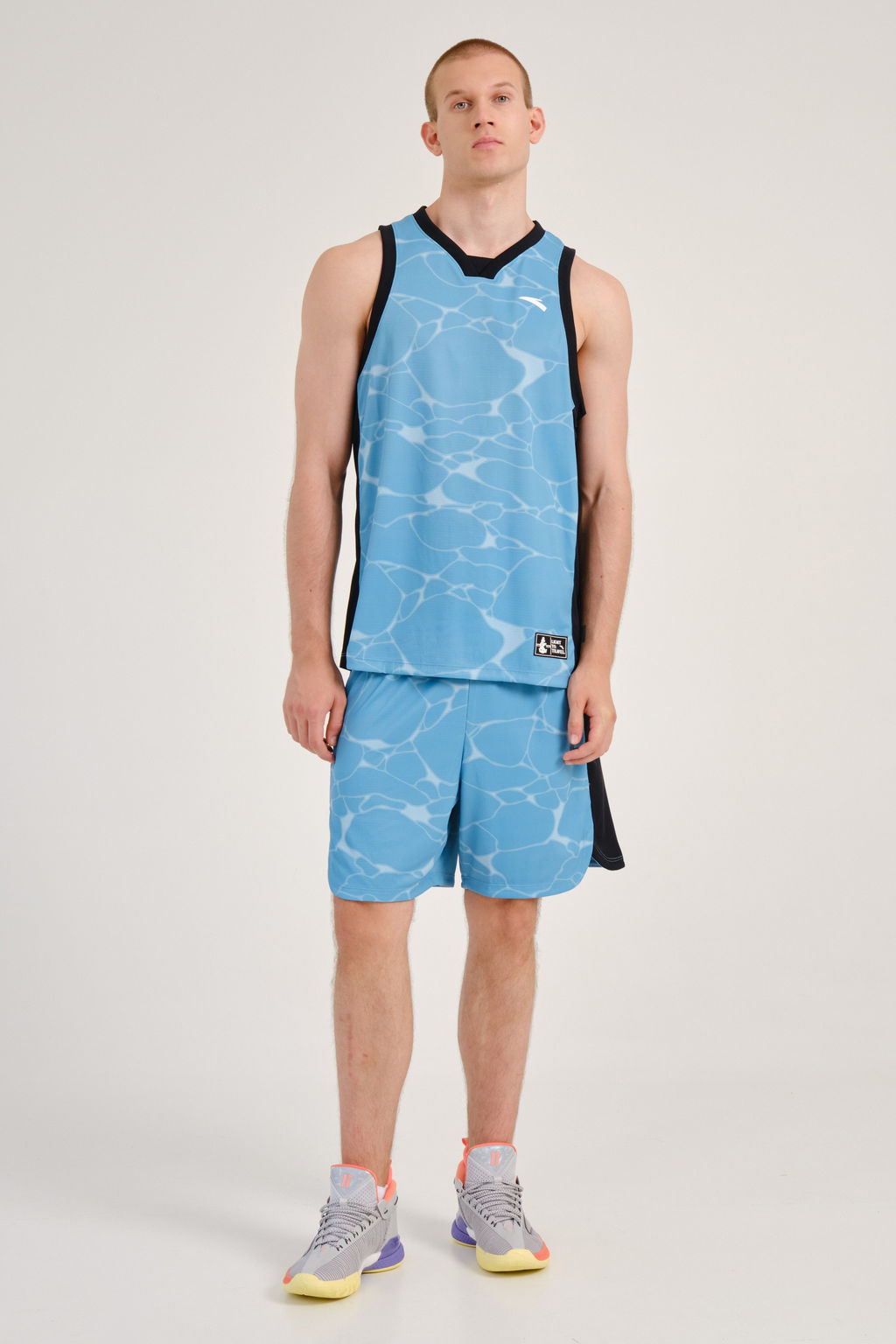 Шорты Игровые Голубой (Принт) - Anta фото 5