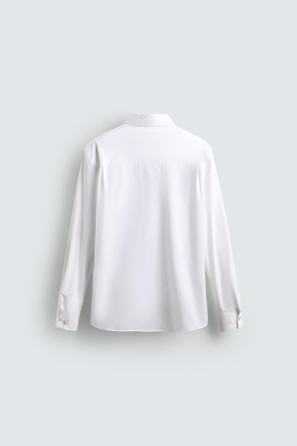 REGULAR FIT POPLIN SHIRT - Zara фото 7