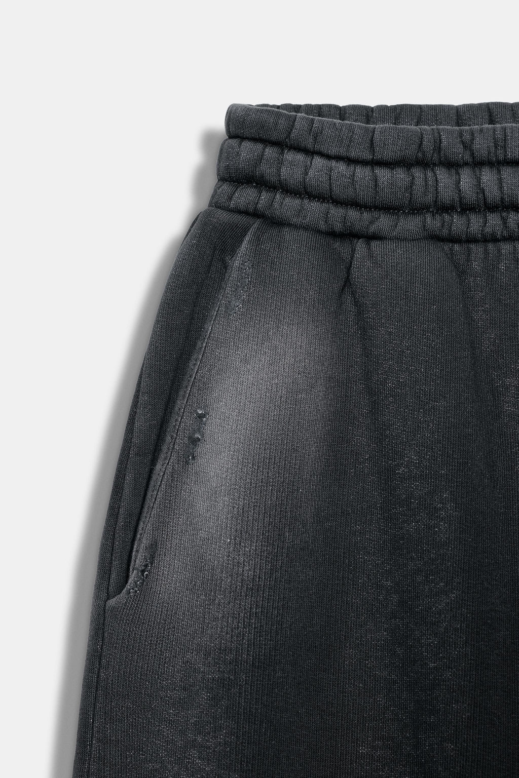WASHED-EFFECT SLUB KNIT TROUSERS - Zara фото 9