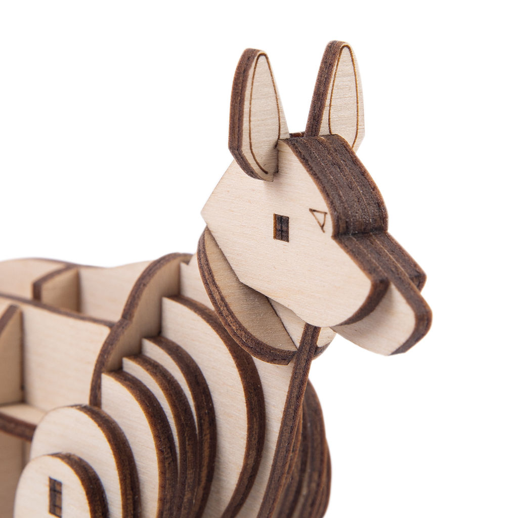 REZARK NIZ-16 Серия Живая природа Пазл 3D 42 элемент. Собака