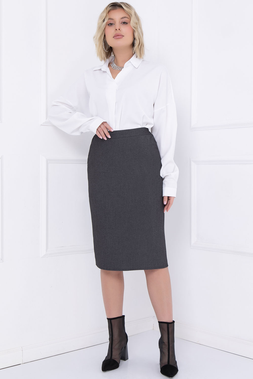 Юбка Bellovera 31Ю5687 серый