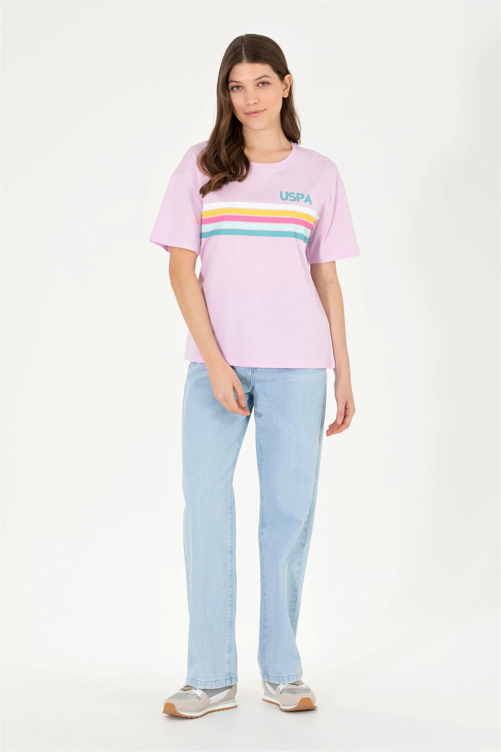 Женская футболка с круглым вырезом Магнолия Неожиданная скидка в корзине - U.s. polo assn фото 4