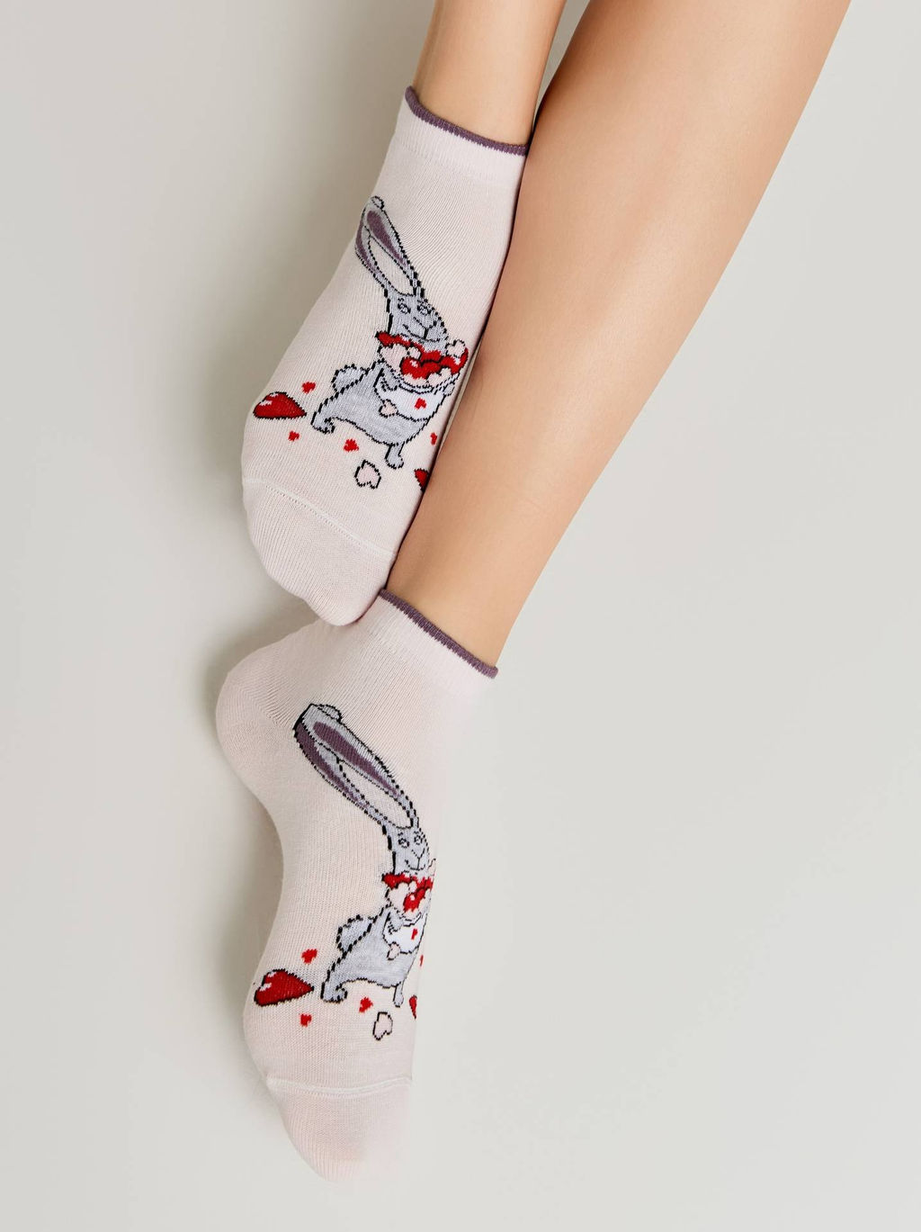 Цена за 2 пары Носки короткие Conte Elegant, СВ.РОЗОВЫЙ  фото 2