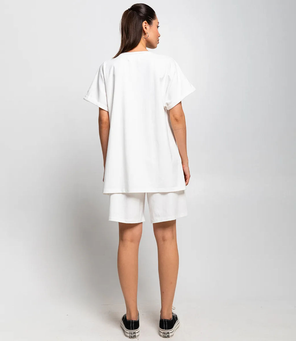 Костюм #ОКТ085002, белый