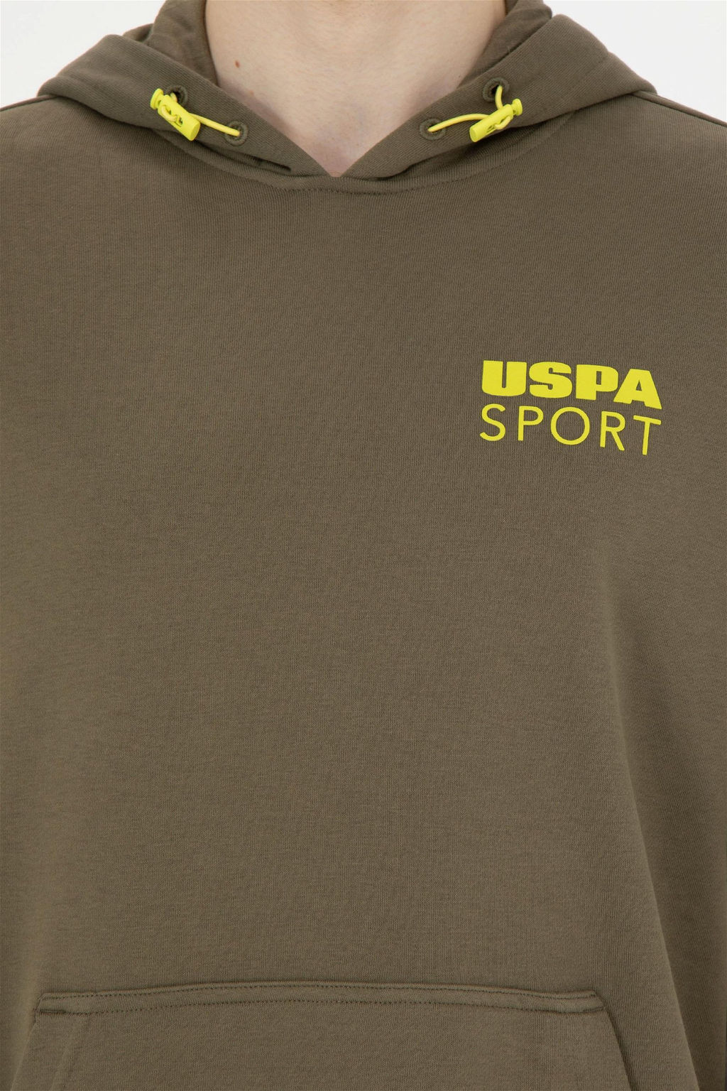 U. S. Polo Assn / Мужской свитшот цвета хаки - U.s. polo assn фото 7