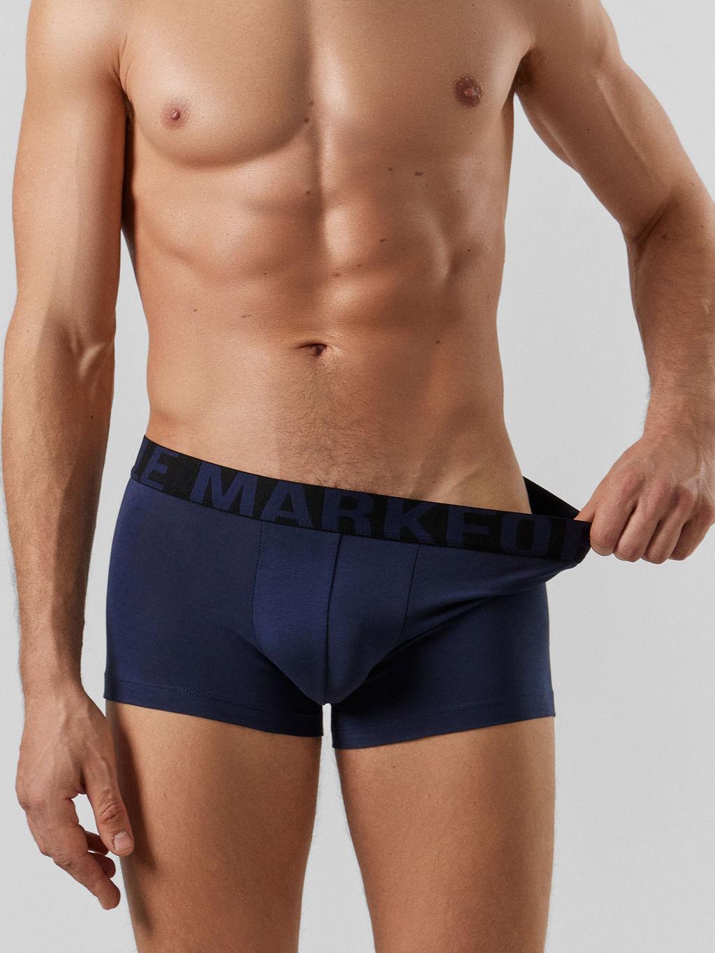 Цена за 2 штуки! Трусы боксеры мужские в наборе, 2 шт - Mark formelle фото 4