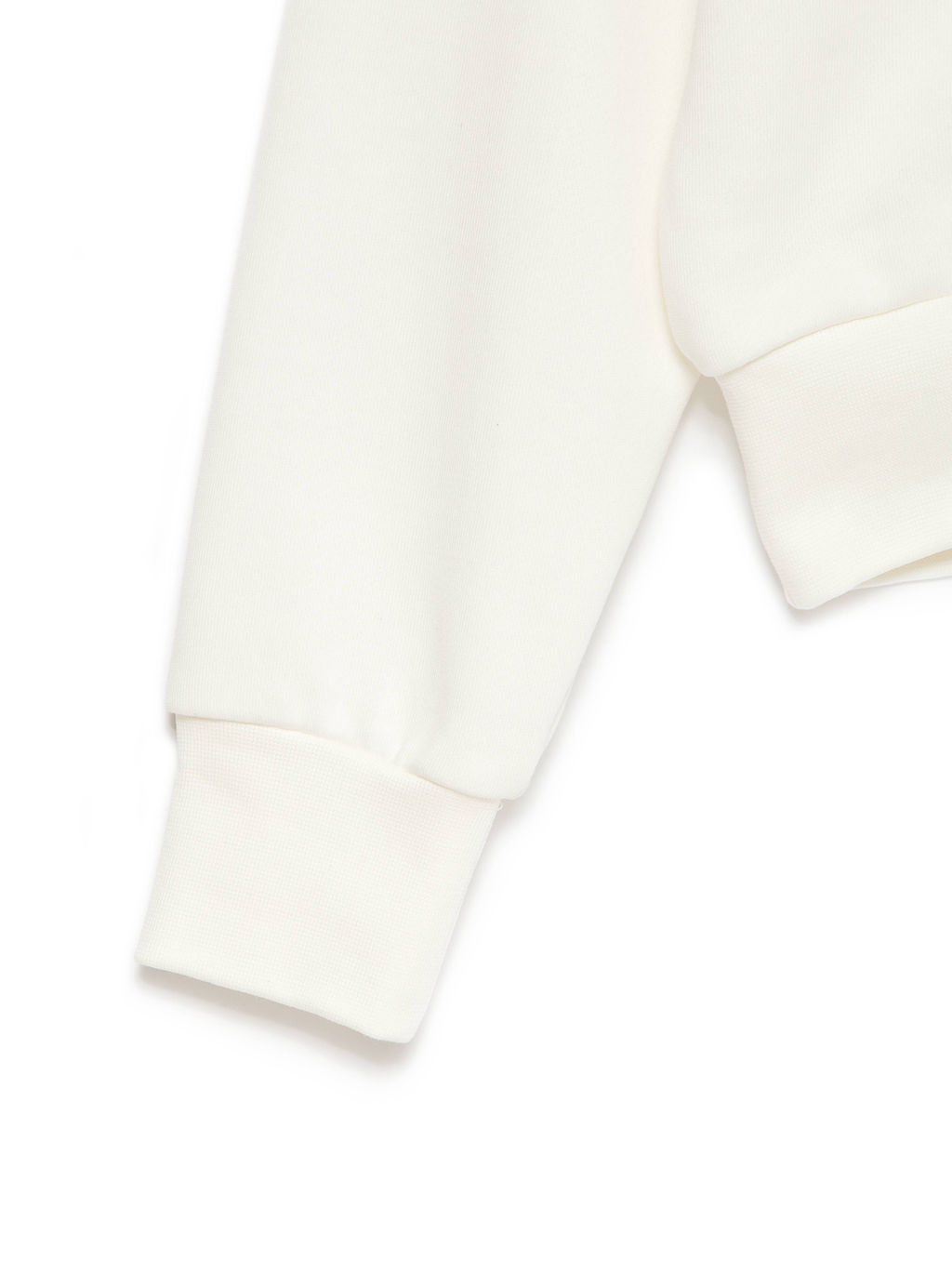 CONTE Белый свитшот из ультрамягкого хлопка LD 1106 off-white