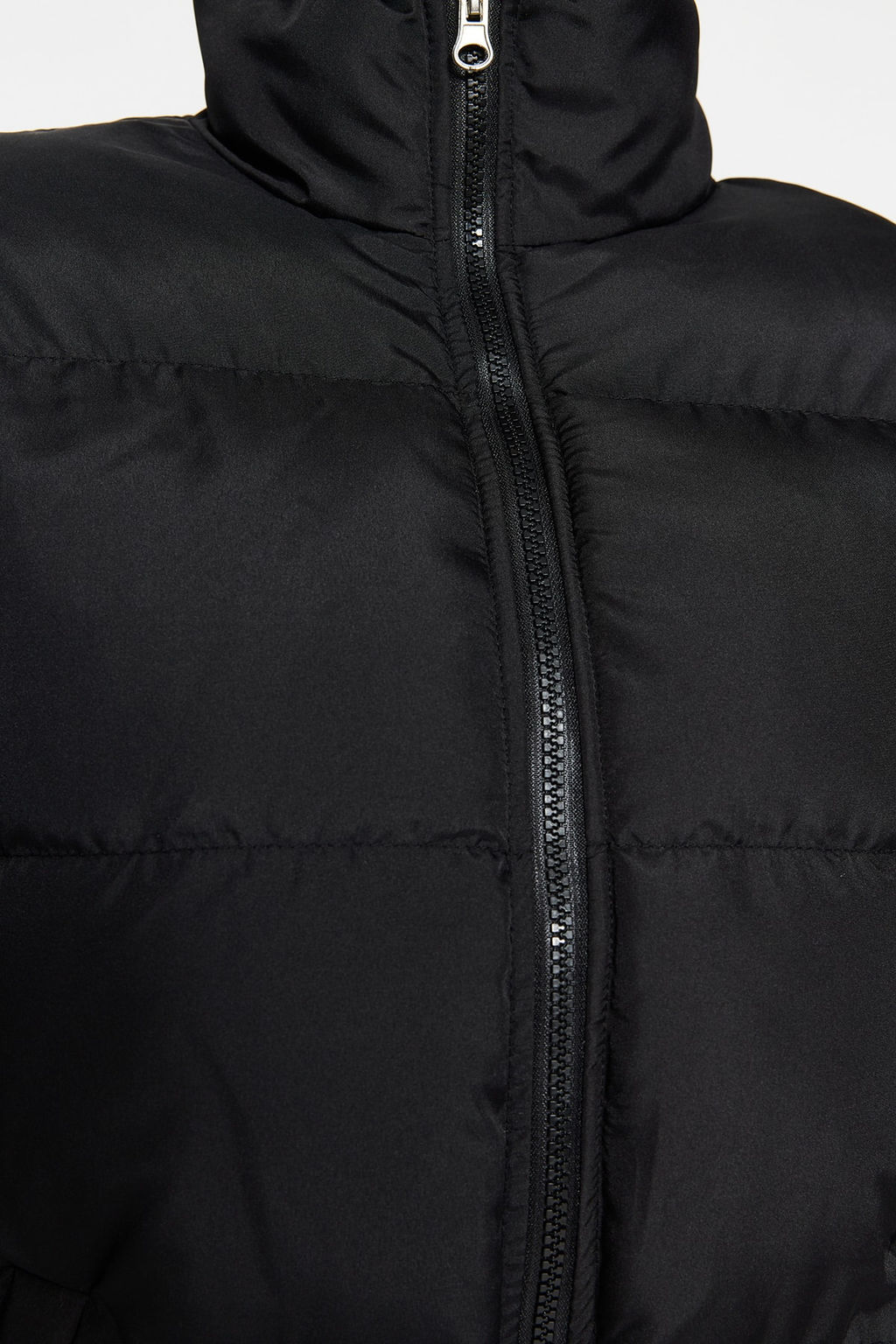 Siyah Ribana Kollu Su Itici Sisme Mont TWOAW22MO0002