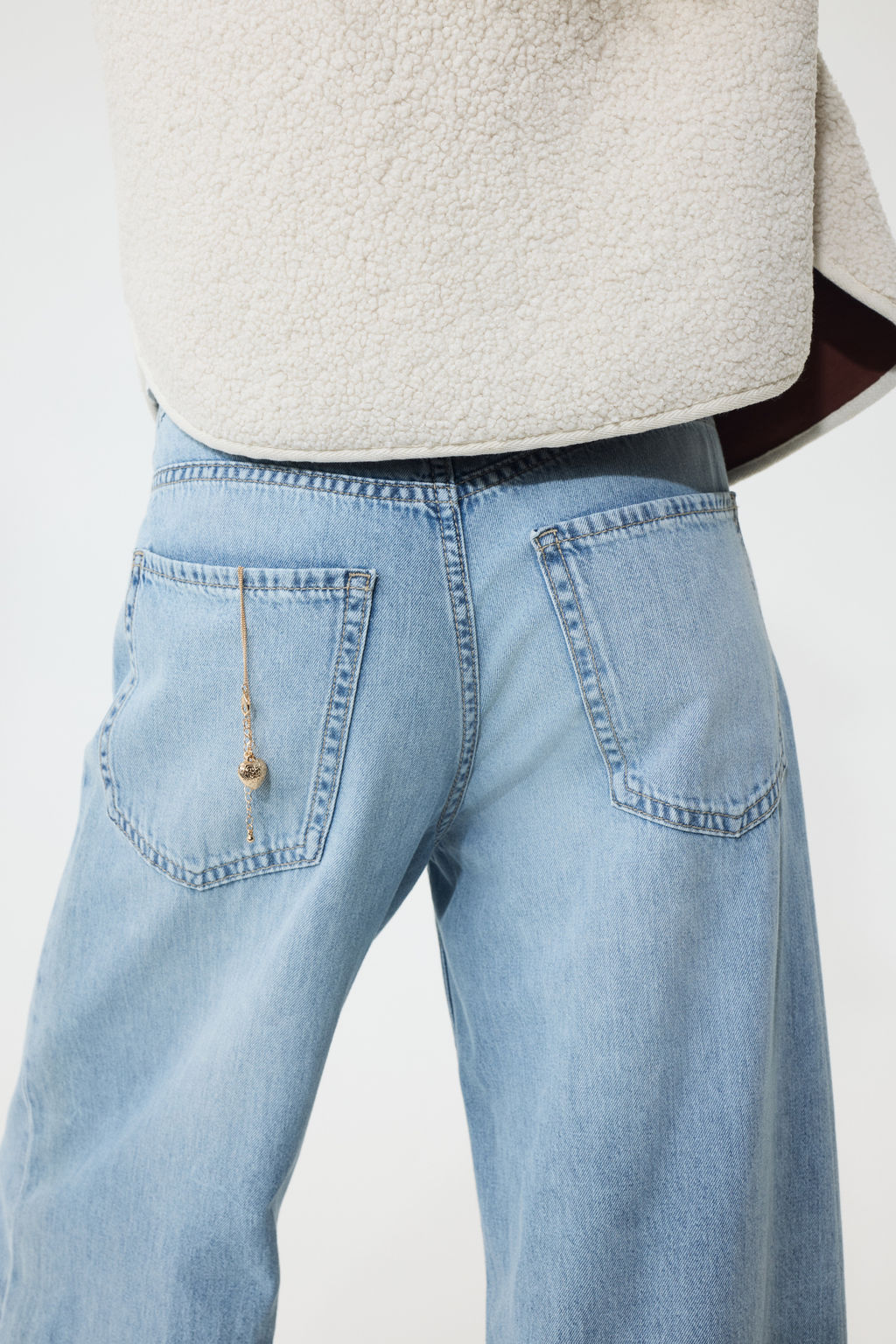 Wide Regular Jeans - H&m фото 6