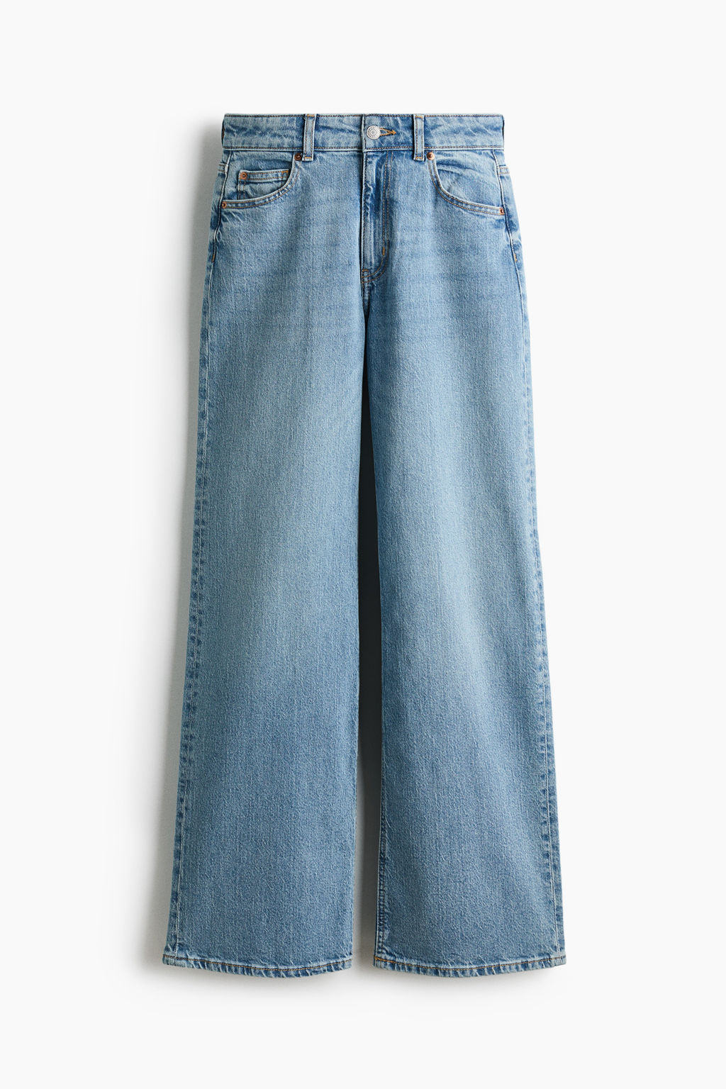 Wide High Waist Jeans - H&m фото 23