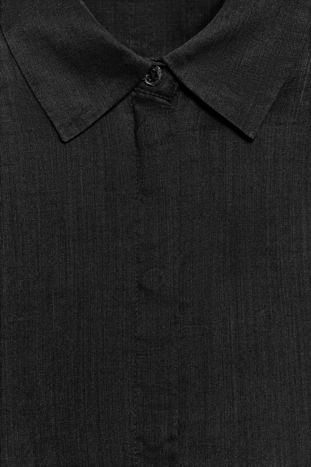 CAMISA FLUIDA OVERSIZE ZW COLLECTION / Negro