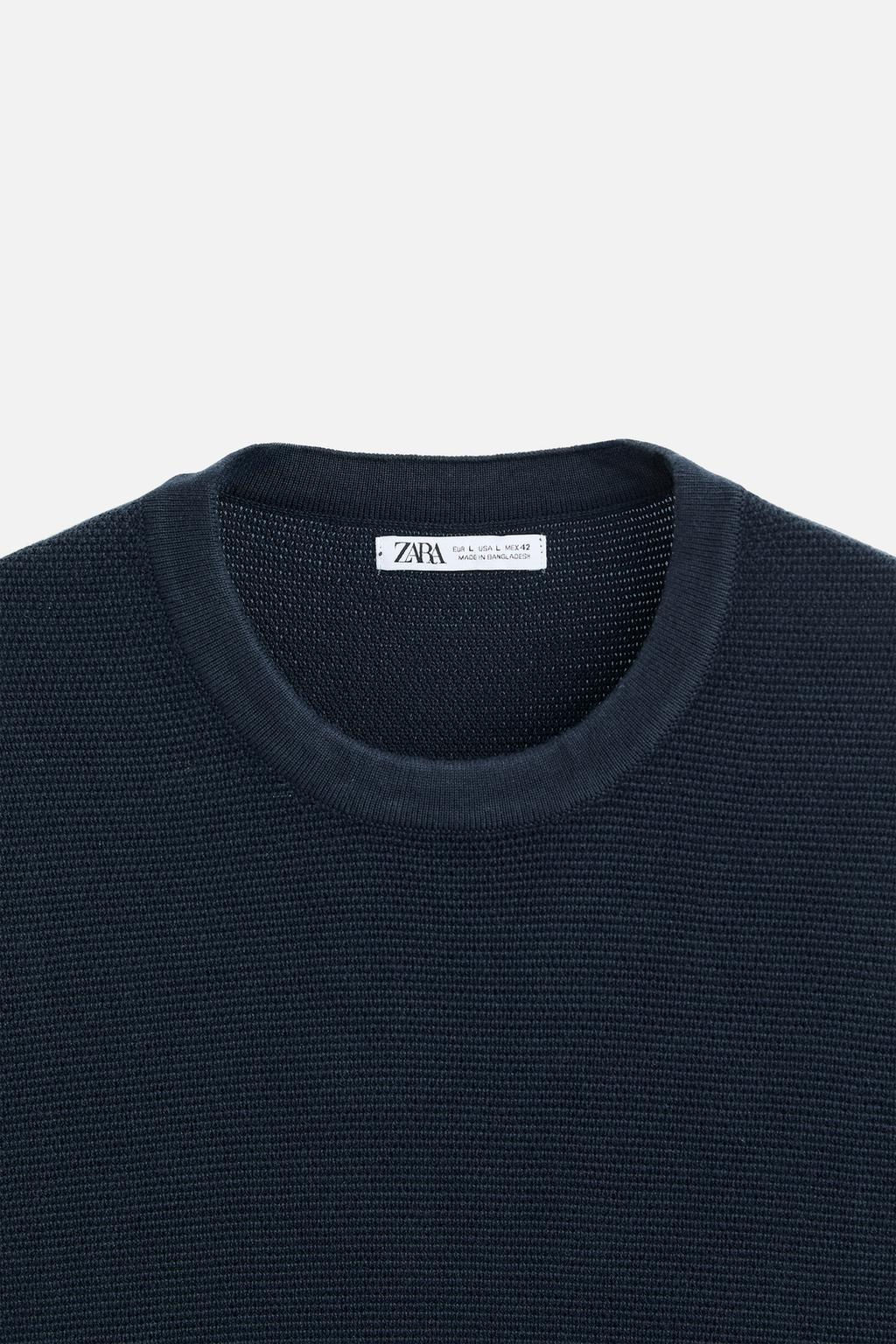 BASIC KNIT T-SHIRT - Zara фото 44