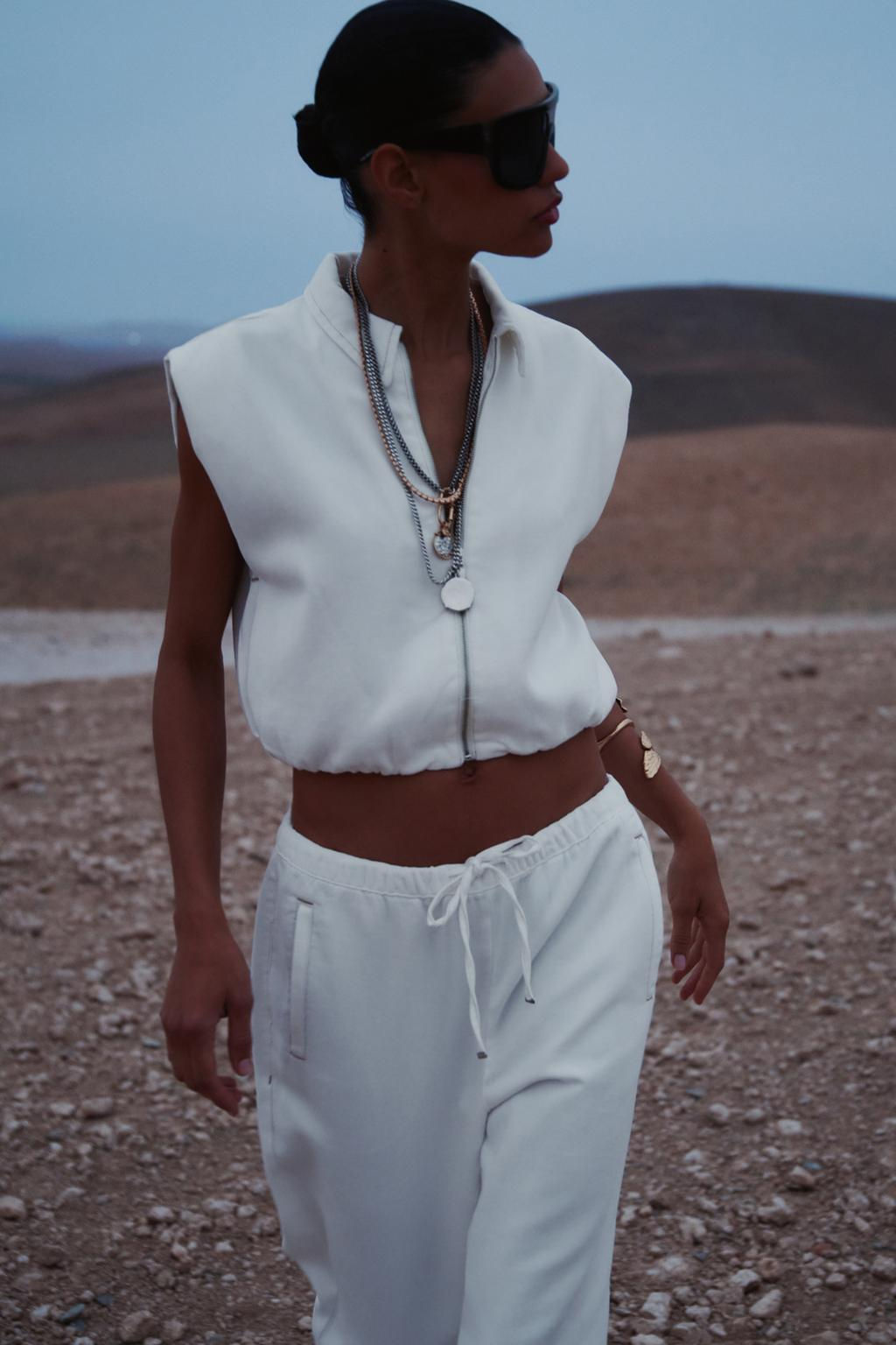 RUSTIC TROUSERS WITH DARTED HEMS - Zara фото 9