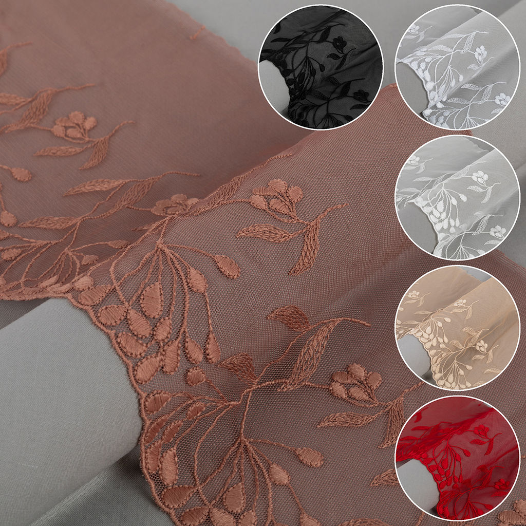 Кружево Gamma эластичное сетка 190 мм GKME-19001 в рулоне 10 м 0.2 Турция