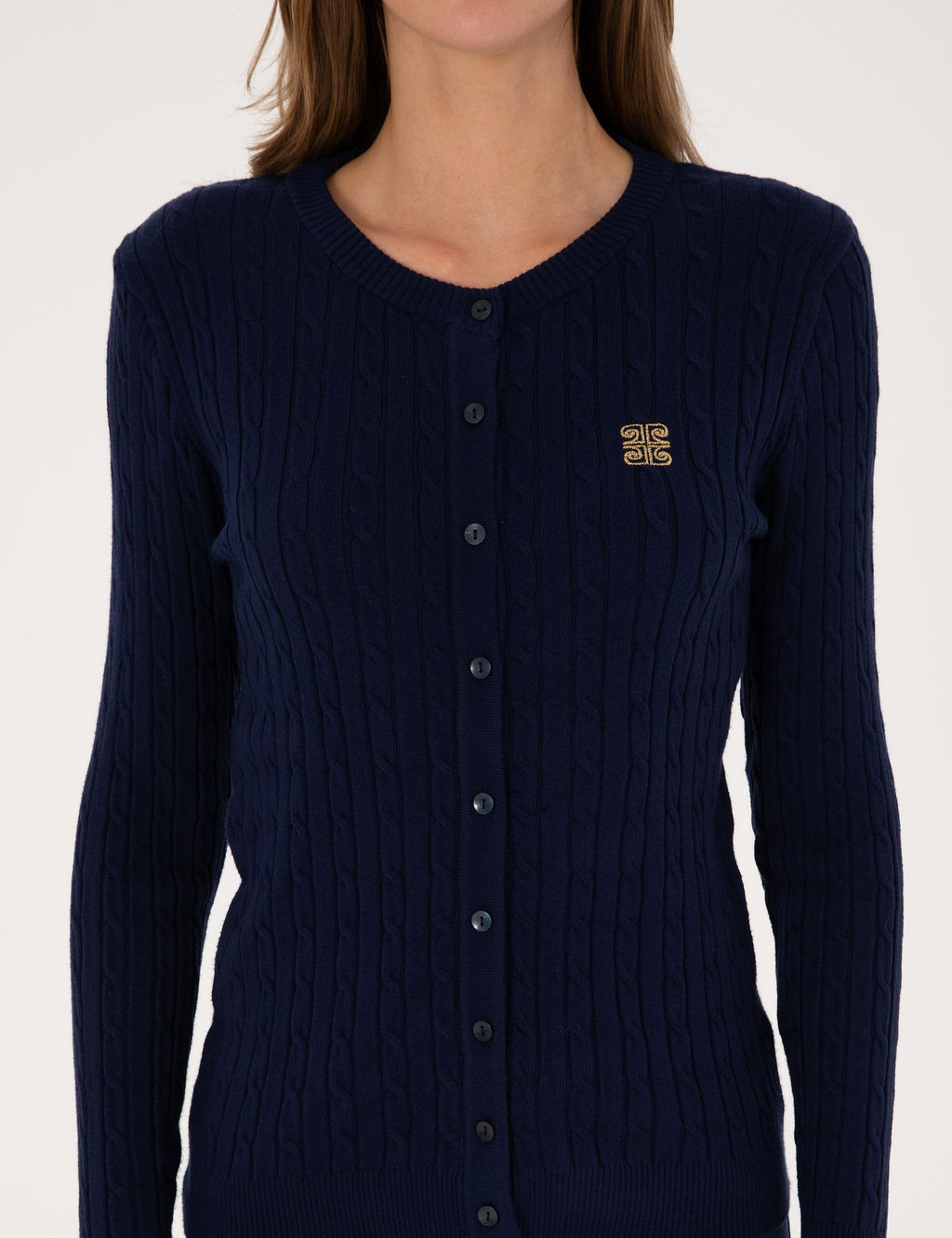 Lacivert Ex. Slim Fit Triko H_rka - Pierre cardin фото 6