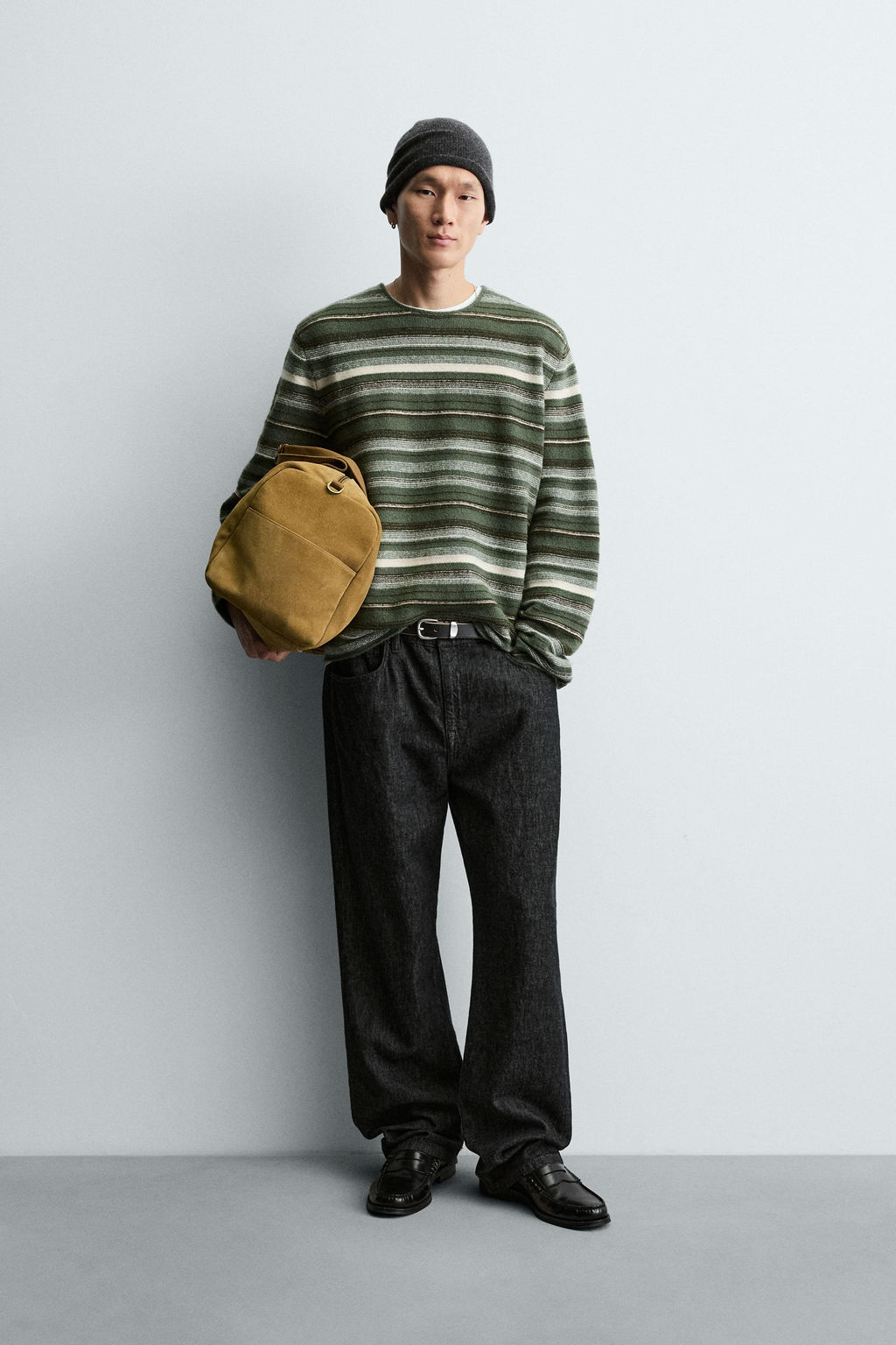 STRIPED JACQUARD JUMPER