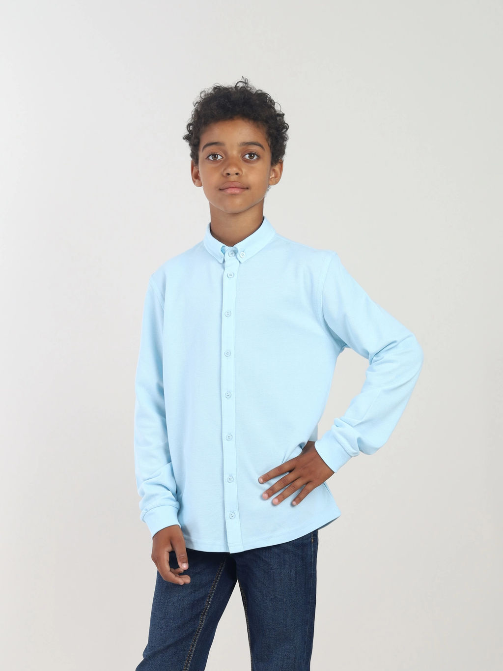 CRB wear/CWJB 63618-43 Рубашка для мальчика,голубой/Ex.Cherubino  фото 6