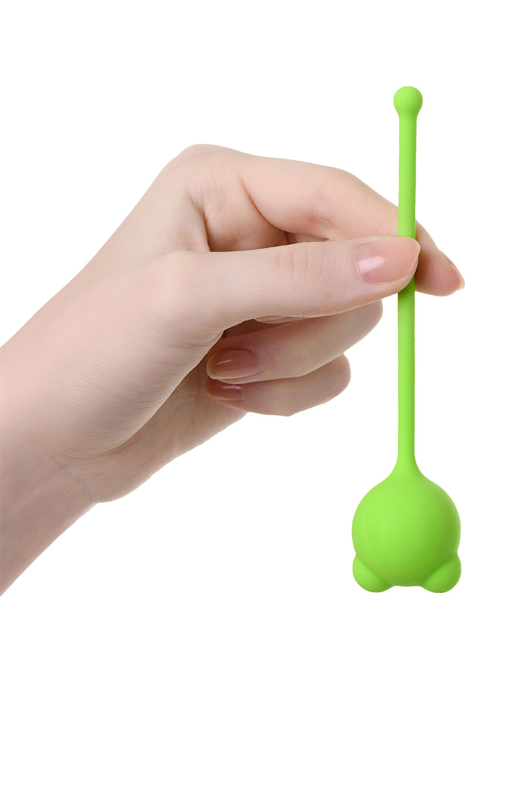 Вагинальный шарик A-Toys by TOYFA Tigo, силикон, зеленый, 12,4 см 2,7 см