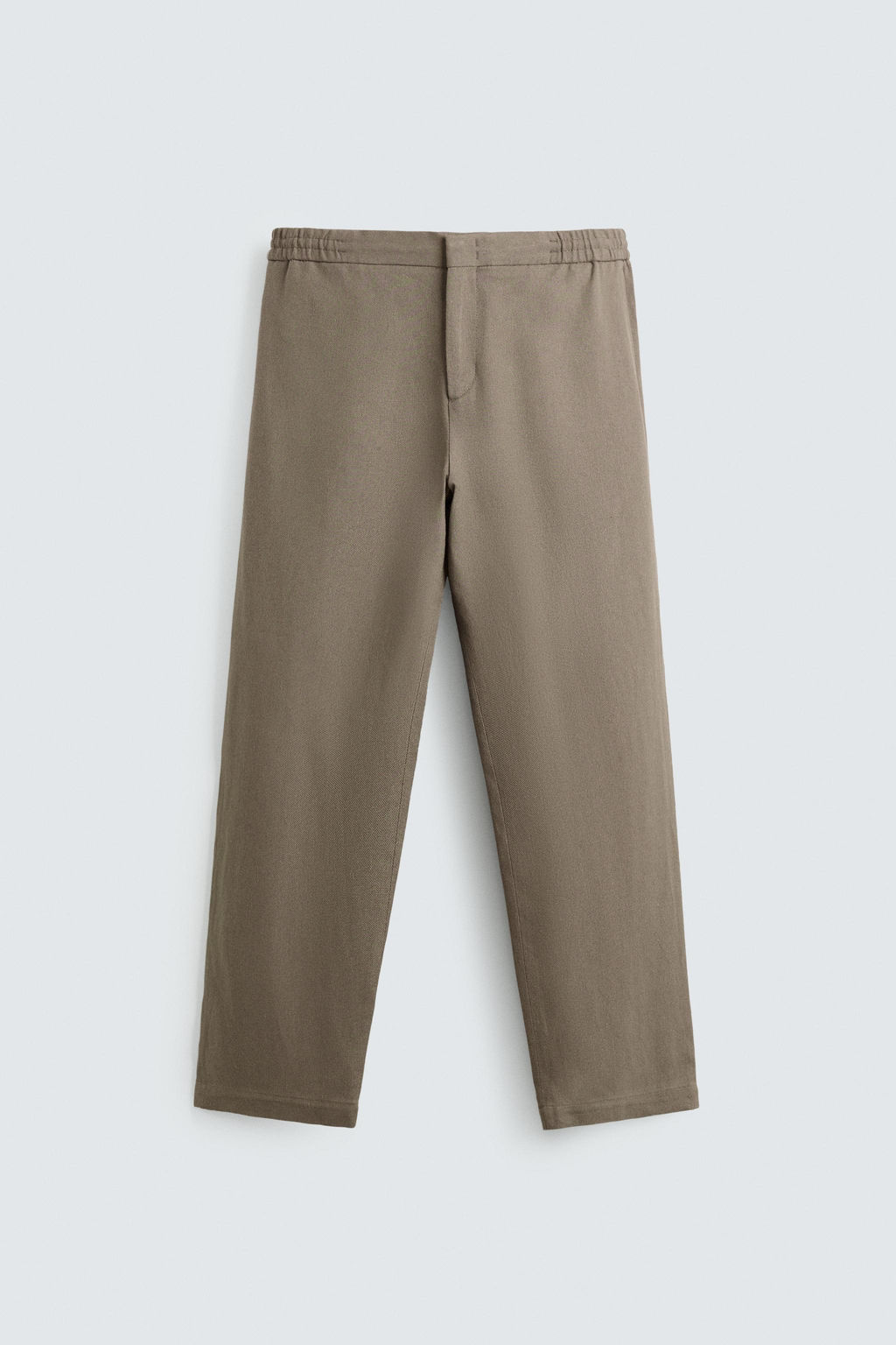 VISCOSE-JUTE TROUSERS - Zara фото 6