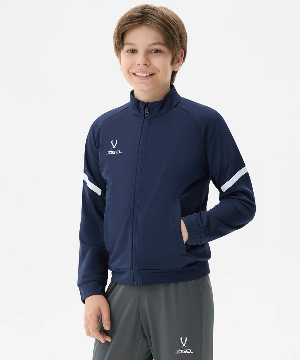 Олимпийка JOGEL CAMP 2 Track Jacket, темно-синий, детский  фото 6