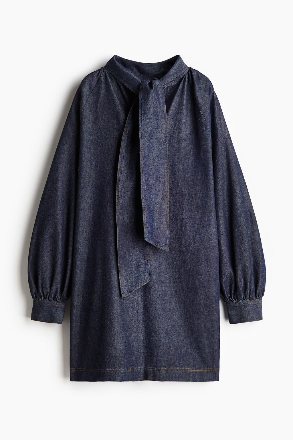 Vestido denim con lazada - H&m фото 6