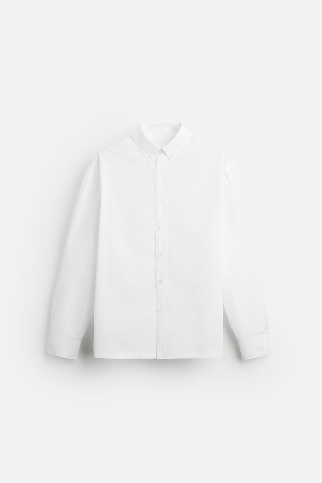 POPLIN SHIRT - Zara фото 7