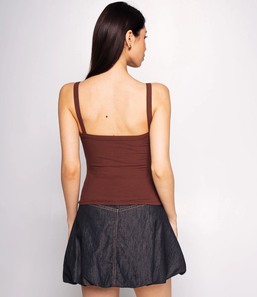 Топ #КТ6607 (4), шоколадный