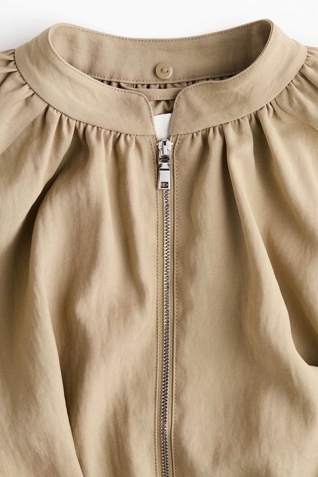 Chaqueta con fular y bajo burbuja - H&m фото 3