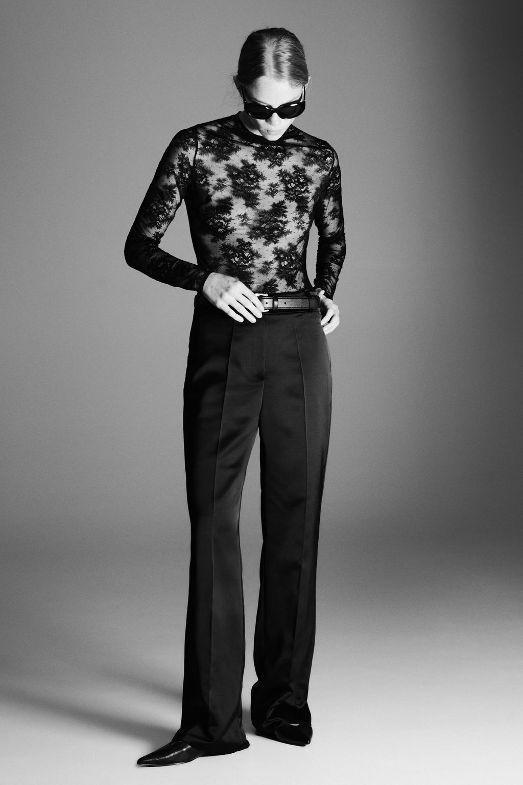 Pantal?n sastre de talle alto - H&m фото 8
