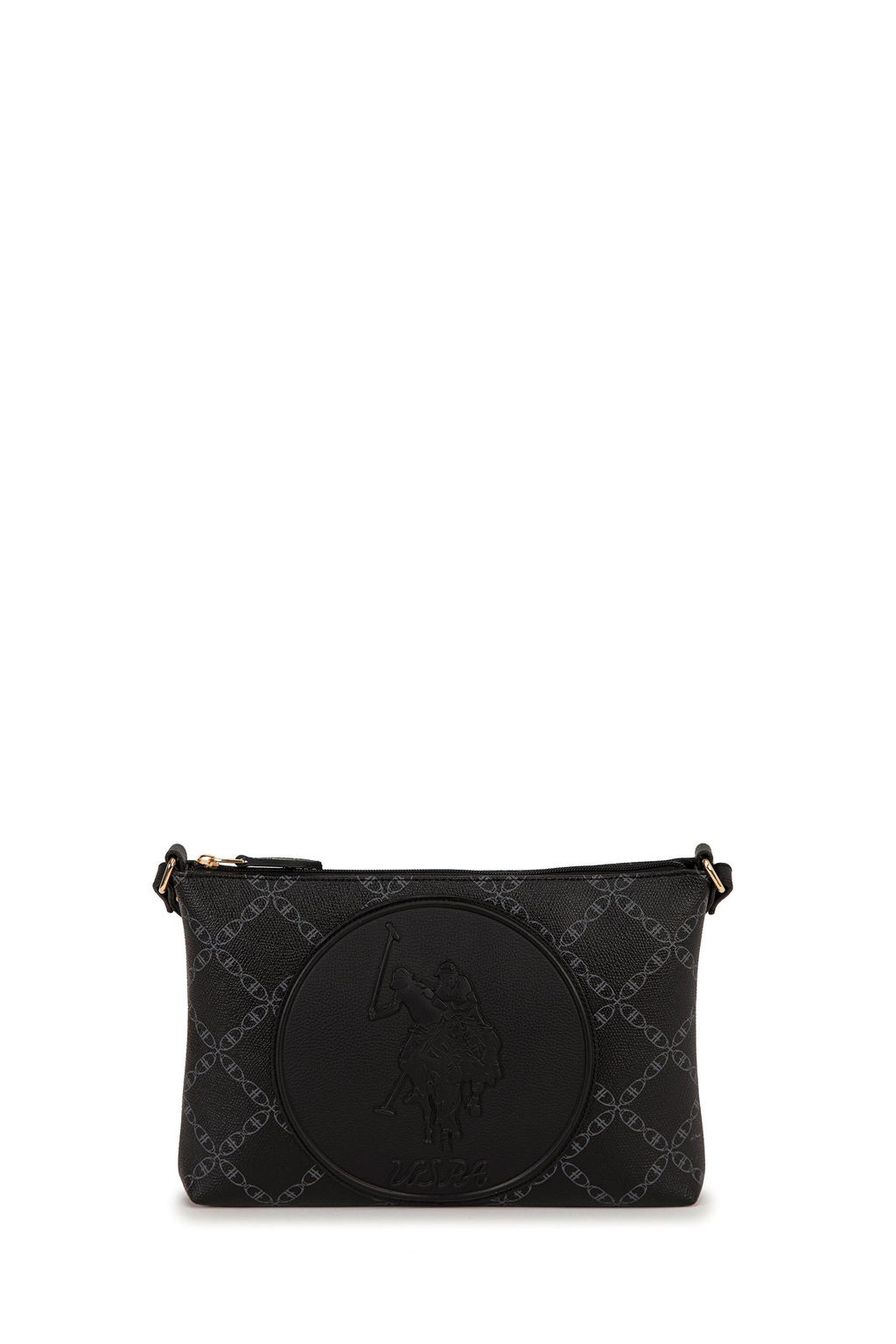 U. S. Polo Assn Женская черная сумка через плечо - U.s. polo assn фото 2