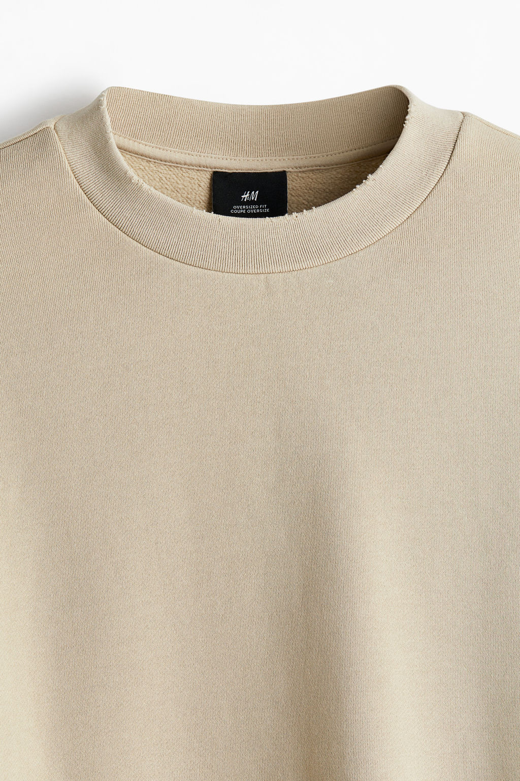 Sudadera efecto lavado Oversized Fit - H&m фото 2