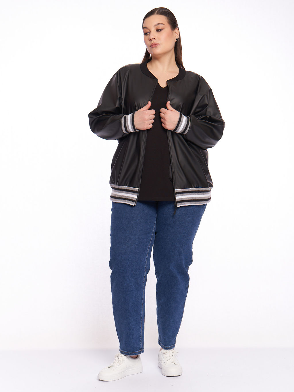 Бомбер кожаный GA00109STR01