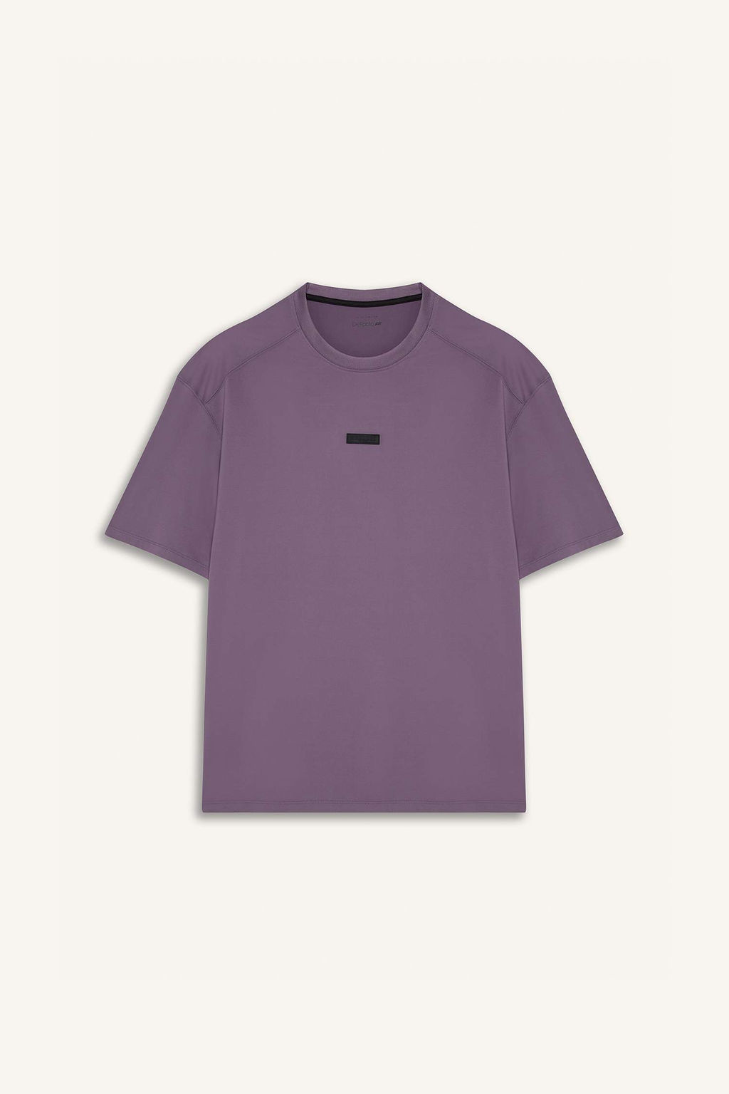 DeFactoFit Boxy Fit Bisiklet Yaka Bask?l? Sporcu K?sa Kollu Tisort  фото 4