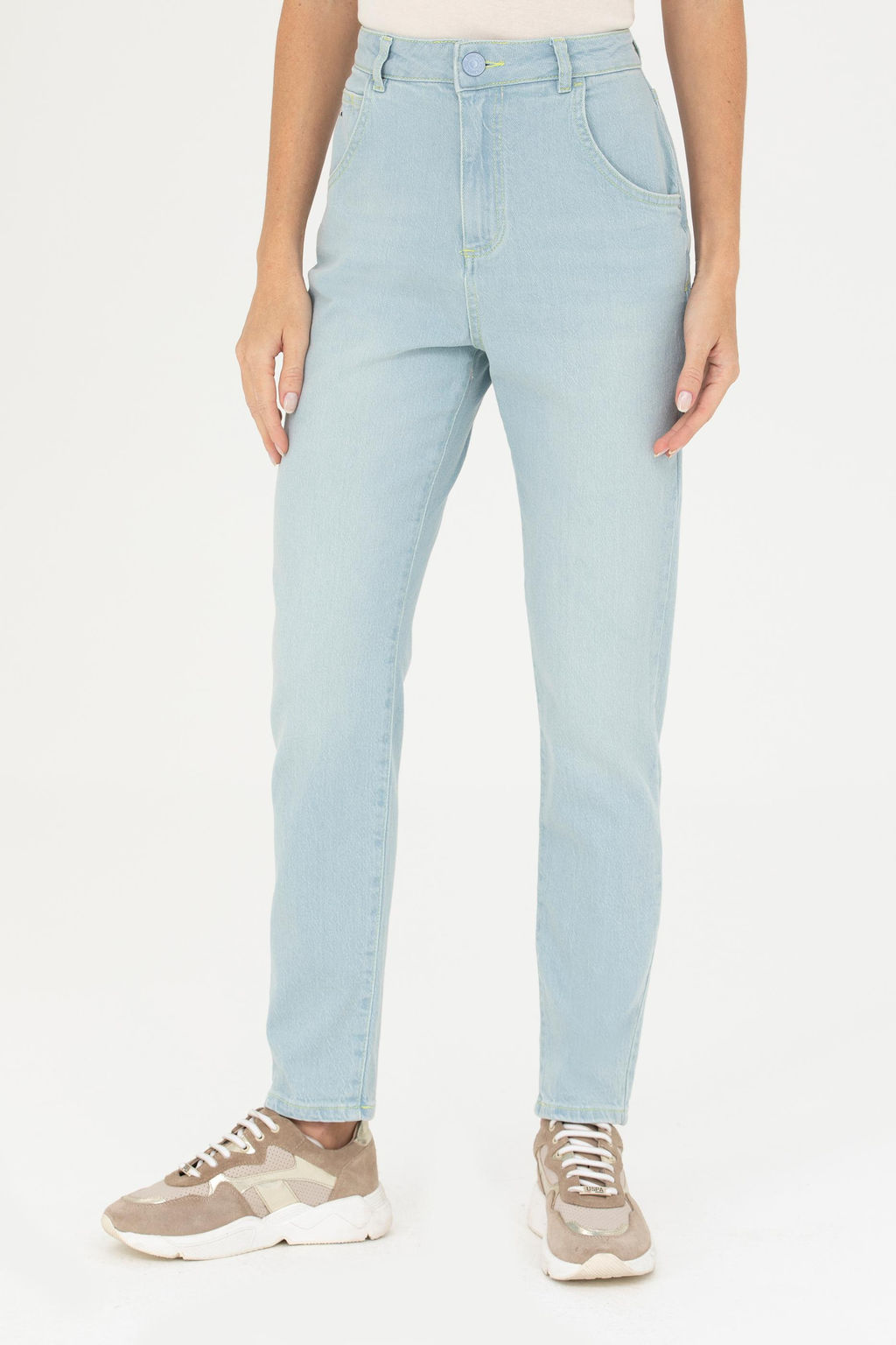 Женские голубые джинсовые брюки - U.s. polo assn фото 9