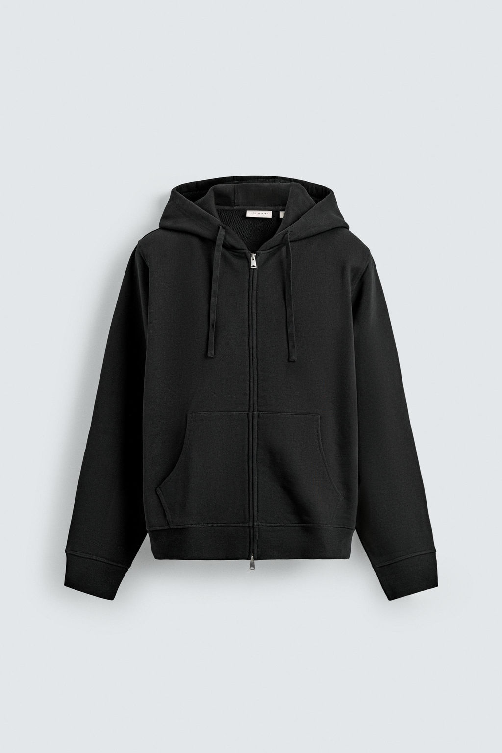 SUDADERA CREMALLERA CAPUCHA HEAVYWEIGHT ORIGINS / Negro - Zara фото 6