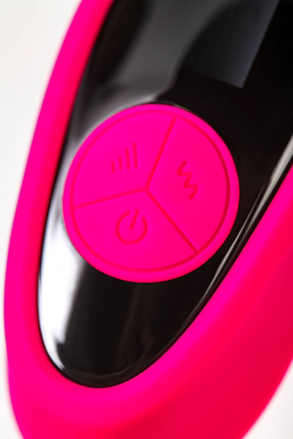 Вибратор для пар eroTeq Prawno с пультом ДУ, силикон, розовый, 18 см