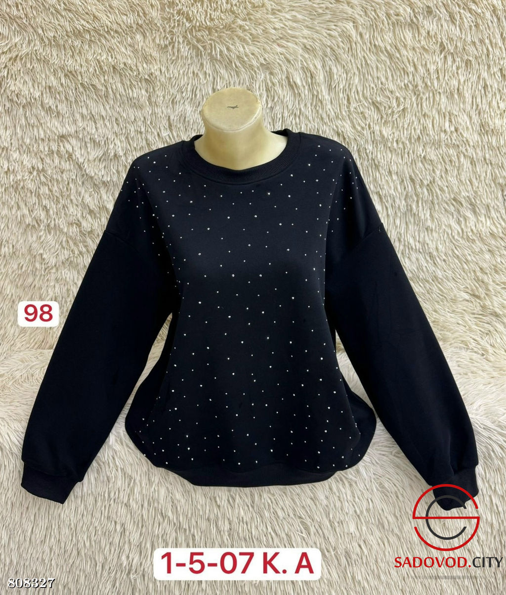 Толстовка женская со стразами - Bruno фото 9