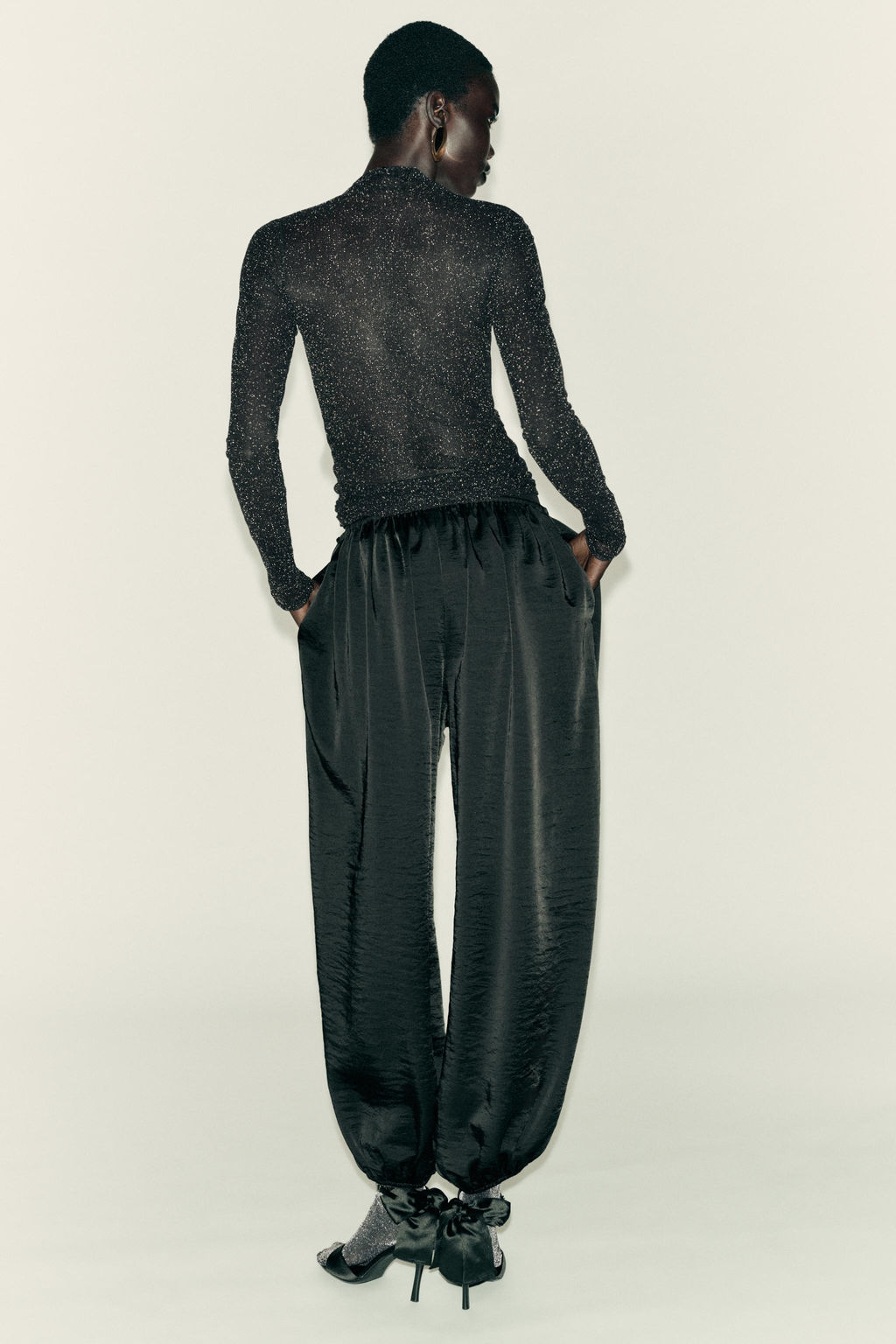 METALLIC THREAD TOP - Zara фото 6